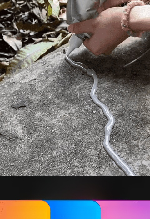 กาวยาแนวซ่อมแซมรอยแตกร้าวพื้นหลังคา  ✅มันเป็นวัสดุชนิดแห้งเร็ว  ✅ใช้เวลาเพียงสองชั่วโมงในการแห้งและแข็งตัว  ✅เพื่อให้ได้ผลในการกันน้ำและป้องกันการรั่วซึม 