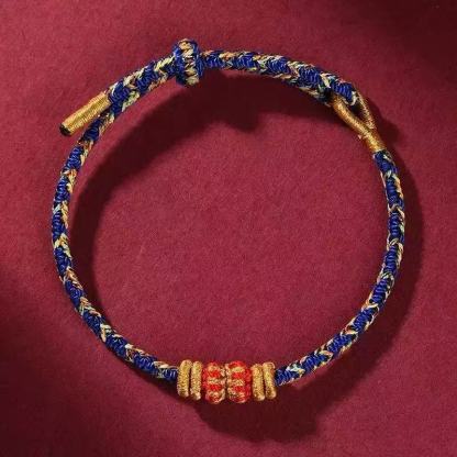 【พลิกชะตาฟ้าดิน!】 สร้อยข้อมือเชือกแดงมงคลสำหรับปีชง  $ลดครึ่งราคา! แก้ชงปี 2026 แก้ดวงตกด่วน$