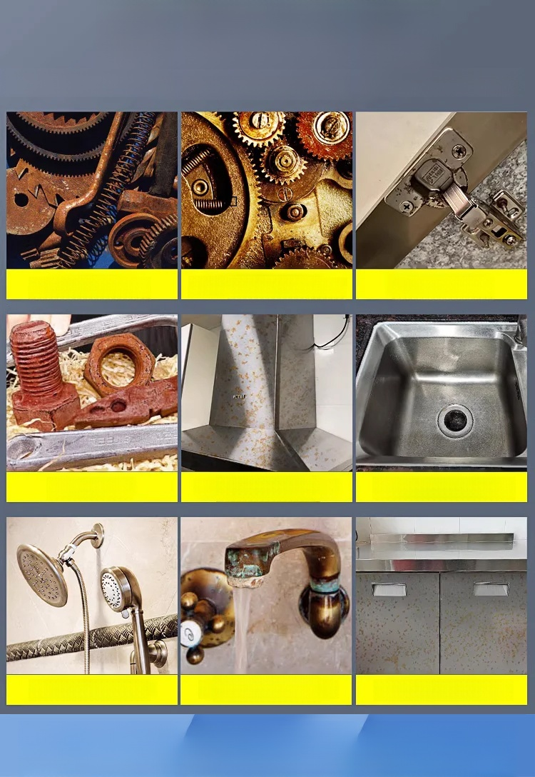 🔧✨ ขจัดสนิมได้ไวสุดๆ!  💥 แค่ฉีด ทิ้งไว้ ไม่ถึง 5 นาที! 🔥 เหล็กกลับมาสดใสเหมือนใหม่!  🚀 พลาดไม่ได้! ลองเลยวันนี้!