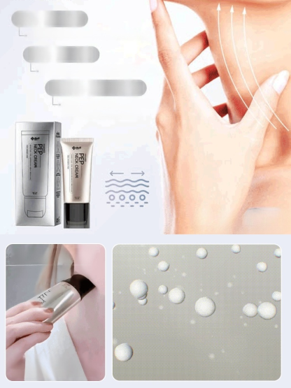 จบปัญหาริ้วที่คอ‼️ ครีมเปปไทด์บำรุงคอ พร้อมหัวนวดกัวซาโลหะ ซึมลึกซึมไว