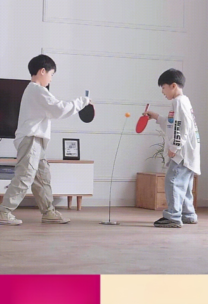 👼 พาลูกน้อยออกห่างจากมือถือ สนุกกับการออกกำลังกายด้วยเครื่องฝึกปิงปอง 💯 ✅ ใช้ได้ทั้งในบ้านและนอกบ้าน ฝึกฝนความสามารถในการตอบสนองและสมาธิของเด็กได้อย่างง่ายดาย 💙