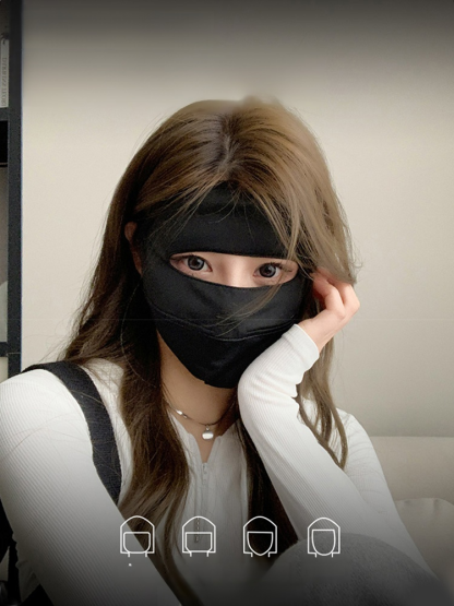 แดดแรงไม่ไหว แนะนำเป็นไอเท็มที่ควรมีช่วงหน้าร้อน หน้ากากกันยูวีแบบเต็มหน้า กันแดดได้สะใจมากแม่