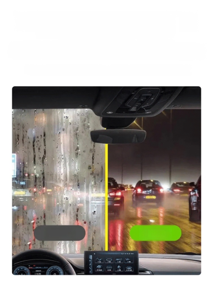 ✨การอัปเกรดใช้งานได้ดีจริงๆ ทำให้กระจกใสเหมือนใหม่! ✨ 🚗 น้ำยาเช็ดคราบมันและขัดกระจก ช่วยขจัดคราบมันและรอยขีดข่วนได้อย่างมีประสิทธิภาพ! 💧