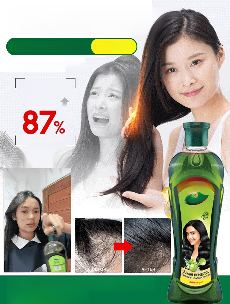 เซรั่มน้ำมันบำรุงผมเร่งผมยาวและบำรุงรากผม คืนความดกหนานุ่มสลวยและบำรุงรากผมแข็งแรงลดการหลุดร่วง