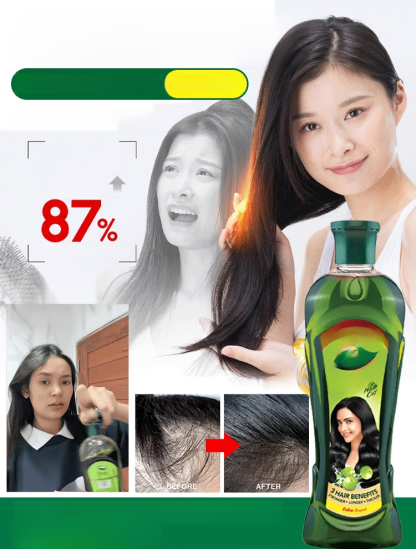 เซรั่มน้ำมันบำรุงผมเร่งผมยาวและบำรุงรากผม คืนความดกหนานุ่มสลวยและบำรุงรากผมแข็งแรงลดการหลุดร่วง