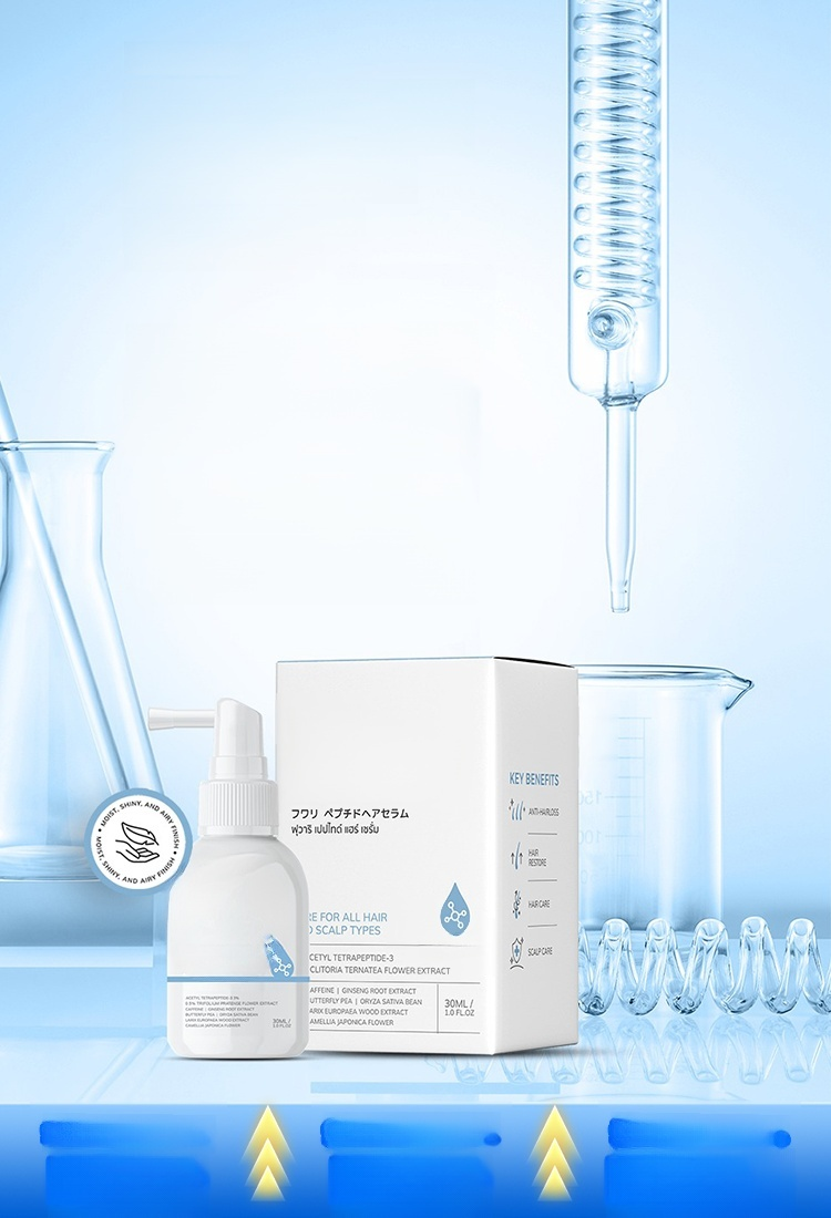 🌱เอสเซนส์บำรุงผม ป้องกันผมร่วงและเร่งผมยาว ปกป้องผมหนาสวย~ 💨ดีไซน์สเปรย์สุดสะดวก เติมสารอาหารได้ทุกที่ทุกเวลา