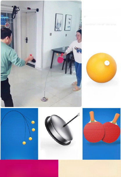 👼 พาลูกน้อยออกห่างจากมือถือ สนุกกับการออกกำลังกายด้วยเครื่องฝึกปิงปอง 💯 ✅ ใช้ได้ทั้งในบ้านและนอกบ้าน ฝึกฝนความสามารถในการตอบสนองและสมาธิของเด็กได้อย่างง่ายดาย 💙