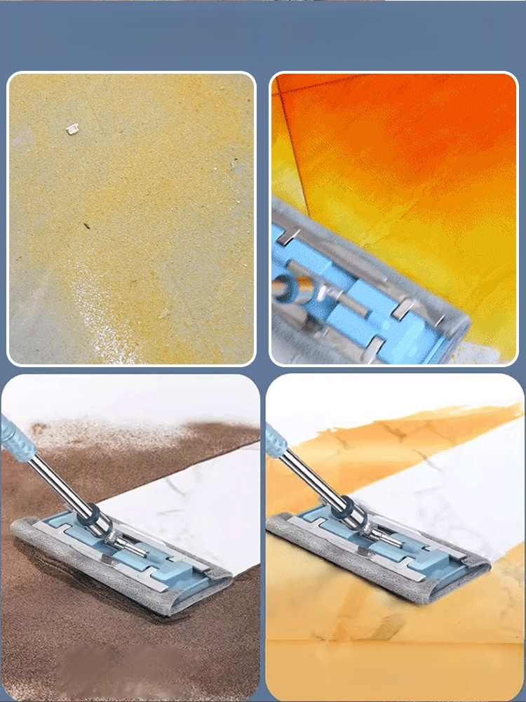 พบกับไม้ม็อบถูพื้นแบบหนีบผ้าไมโครไฟเบอร์ รุ่นอัพเกรด ใช้งานง่ายและแข็งแรง พร้อมเปลี่ยนผ้าได้สะดวก