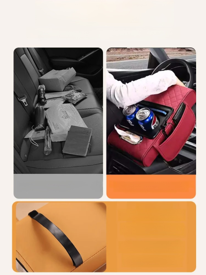 เพิ่มความสะดวกสบายในรถ! กล่องที่พักมือ 5-in-1 แก้วน้ำ, ที่เก็บข้าง, กล่องทิชชู่, และที่รองแขน ทำให้การขับขี่สบายยิ่งขึ้น! 🚗✨