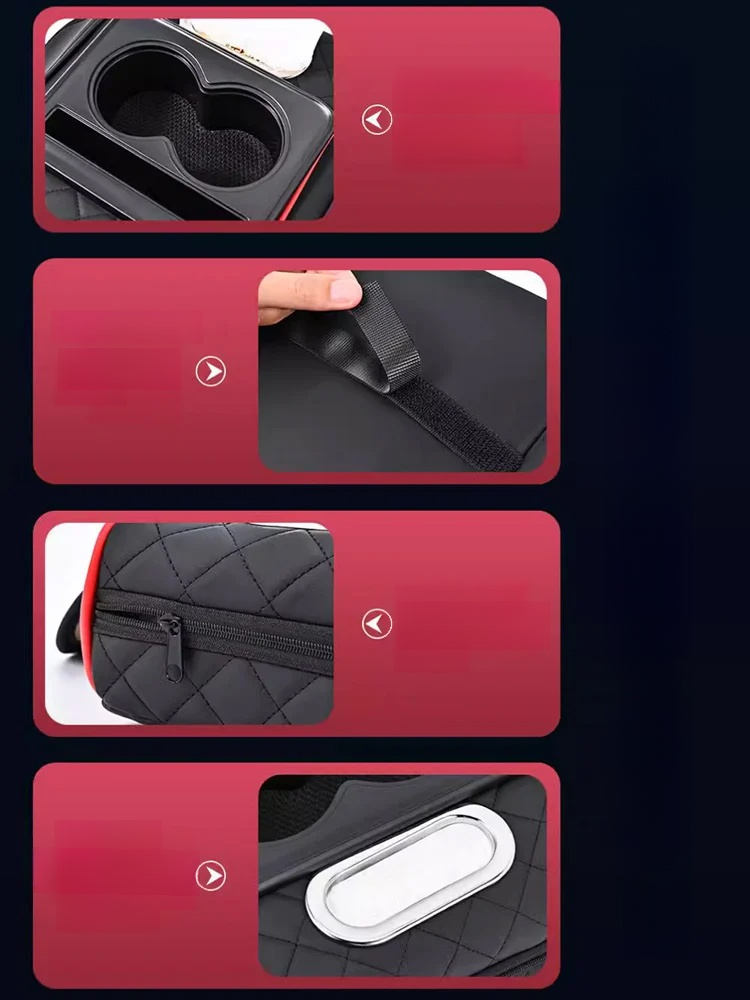 เพิ่มความสะดวกสบายในรถ! กล่องที่พักมือ 5-in-1 แก้วน้ำ, ที่เก็บข้าง, กล่องทิชชู่, และที่รองแขน ทำให้การขับขี่สบายยิ่งขึ้น! 🚗✨