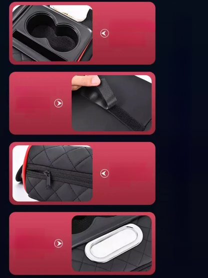 เพิ่มความสะดวกสบายในรถ! กล่องที่พักมือ 5-in-1 แก้วน้ำ, ที่เก็บข้าง, กล่องทิชชู่, และที่รองแขน ทำให้การขับขี่สบายยิ่งขึ้น! 🚗✨