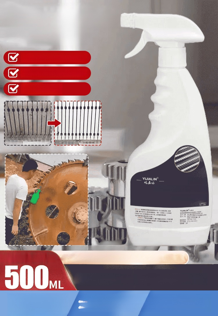 🔧✨ ขจัดสนิมได้ไวสุดๆ!  💥 แค่ฉีด ทิ้งไว้ ไม่ถึง 5 นาที! 🔥 เหล็กกลับมาสดใสเหมือนใหม่!  🚀 พลาดไม่ได้! ลองเลยวันนี้!