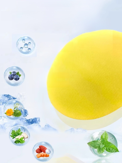 แผ่นแปะบำรุงดวงตา KR - เห็นชัดในวันเดียว! 👁️✨ใช้เพียงวันละครั้งก่อนนอน 😴ส่วนผสมสมุนไพรธรรมชาติ 🌿