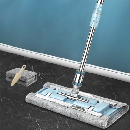 พบกับไม้ม็อบถูพื้นแบบหนีบผ้าไมโครไฟเบอร์ รุ่นอัพเกรด ใช้งานง่ายและแข็งแรง พร้อมเปลี่ยนผ้าได้สะดวก