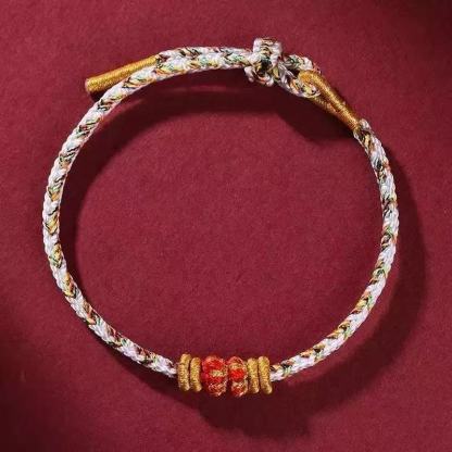 【พลิกชะตาฟ้าดิน!】 สร้อยข้อมือเชือกแดงมงคลสำหรับปีชง  $ลดครึ่งราคา! แก้ชงปี 2026 แก้ดวงตกด่วน$