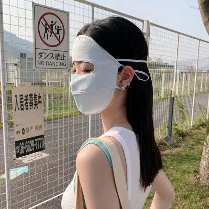 แดดแรงไม่ไหว แนะนำเป็นไอเท็มที่ควรมีช่วงหน้าร้อน หน้ากากกันยูวีแบบเต็มหน้า กันแดดได้สะใจมากแม่