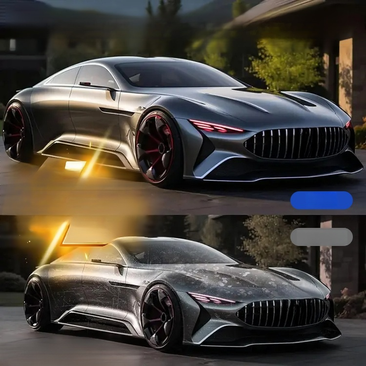 🚗 น้ำยาเคลือบคริสตัลเงาสำหรับรถหรู 💎 มอบความเงางามดุจคริสตัลให้กับสีรถ และปรับปรุงพื้นผิวโดยรวมของรถให้ดีขึ้น