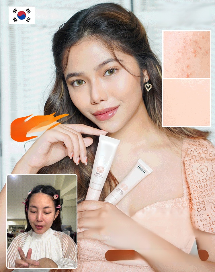 【วิธีกระชับรูขุมขน】 ไพรเมอร์แต่งหน้าให้ผิวกระจ่างใส คุมมัน 18 ชม. หน้าไม่เยิ้ม เบลอรูขุมขนทันที เหมือนใส่ฟิลเตอร์