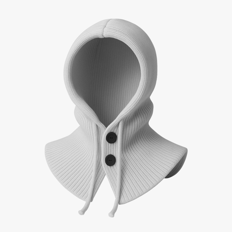 時尚護耳針織一體帽