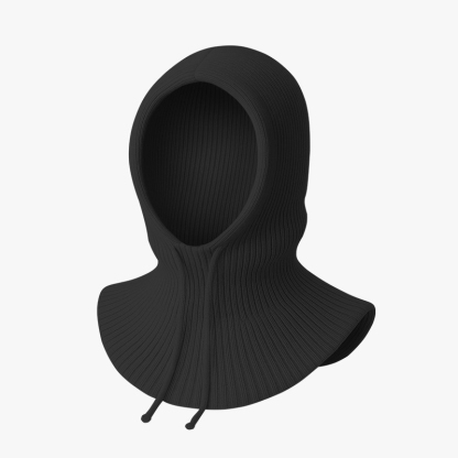 時尚護耳針織一體帽