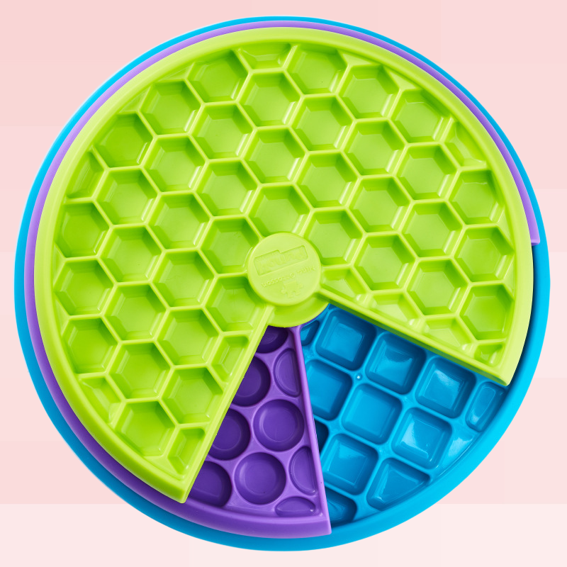 酷極/Kyjen狗狗慢食碗狗狗碗趣味中型犬訓泰迪狗狗防噎碗寵物用品