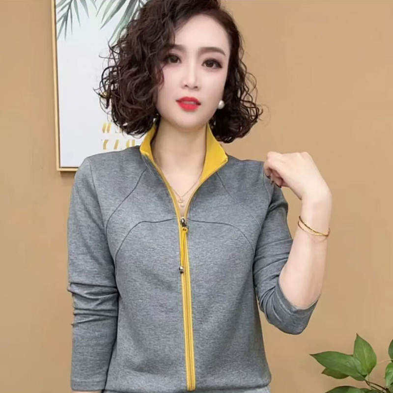 雙面穿雙拉鍊百搭打底開襟衫