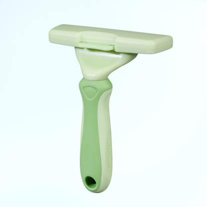 貓咪打薄梳一鍵按壓清理貓毛 貓咪狗狗梳子去毛貓咪毛梳毛神器 寵物用品