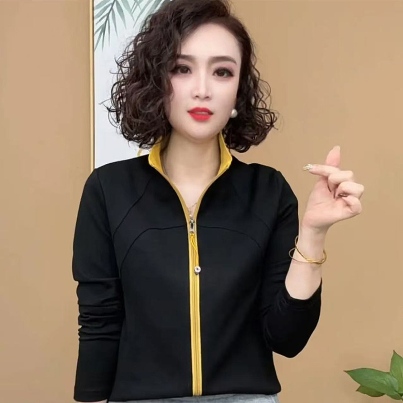 雙面穿雙拉鍊百搭打底開襟衫