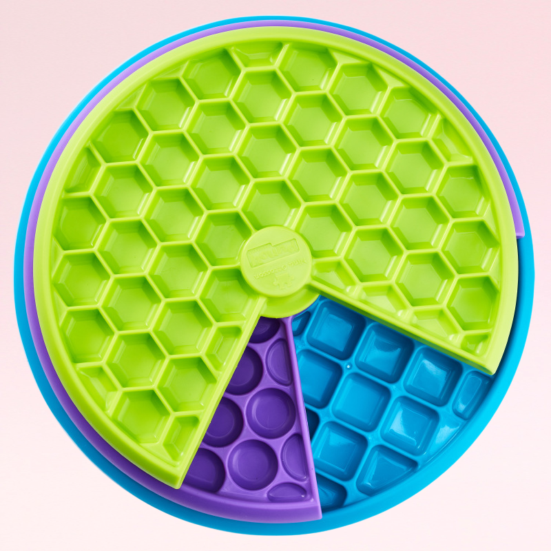 酷極/Kyjen狗狗慢食碗狗狗碗趣味中型犬訓泰迪狗狗防噎碗寵物用品