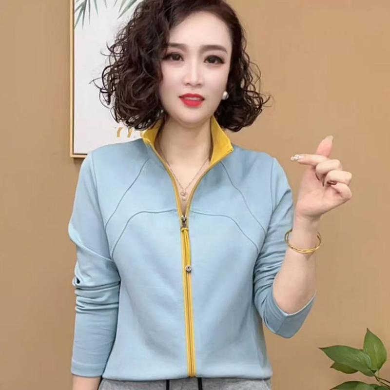 雙面穿雙拉鍊百搭打底開襟衫