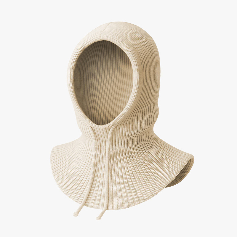 時尚護耳針織一體帽