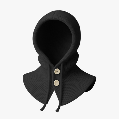 時尚護耳針織一體帽