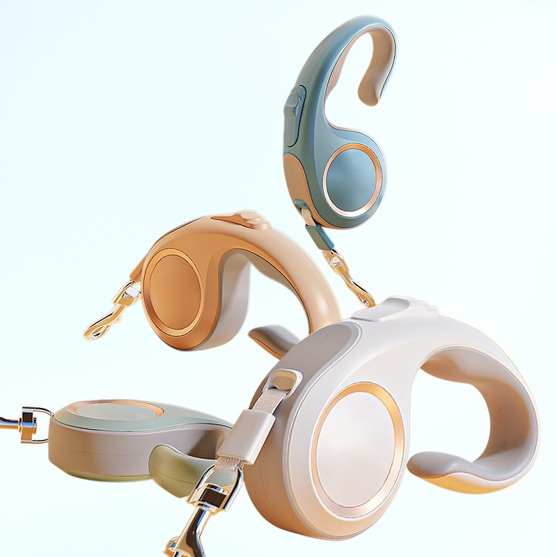 狗狗牽引繩伸縮遛狗繩泰迪博美柯基狗鍊中型小型犬寵物用品