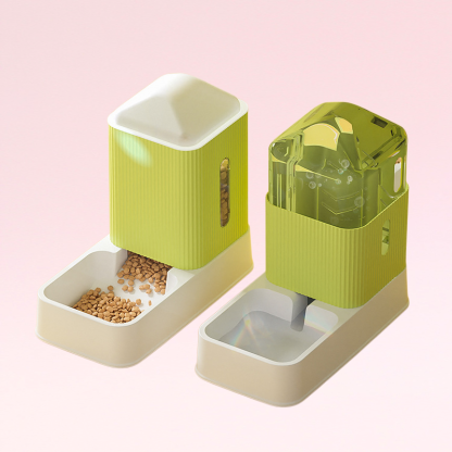 貓咪飲水器自動餵食器飲水貓咪喝水器狗狗貓咪碗狗碗組合寵物用品