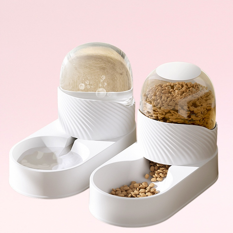 貓咪飲水器自動餵食器飲水貓咪喝水器狗狗貓咪碗狗碗組合寵物用品