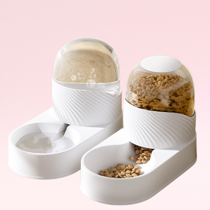 貓咪飲水器自動餵食器飲水貓咪喝水器狗狗貓咪碗狗碗組合寵物用品