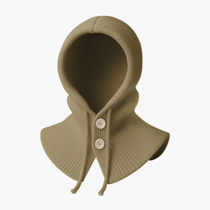 時尚護耳針織一體帽