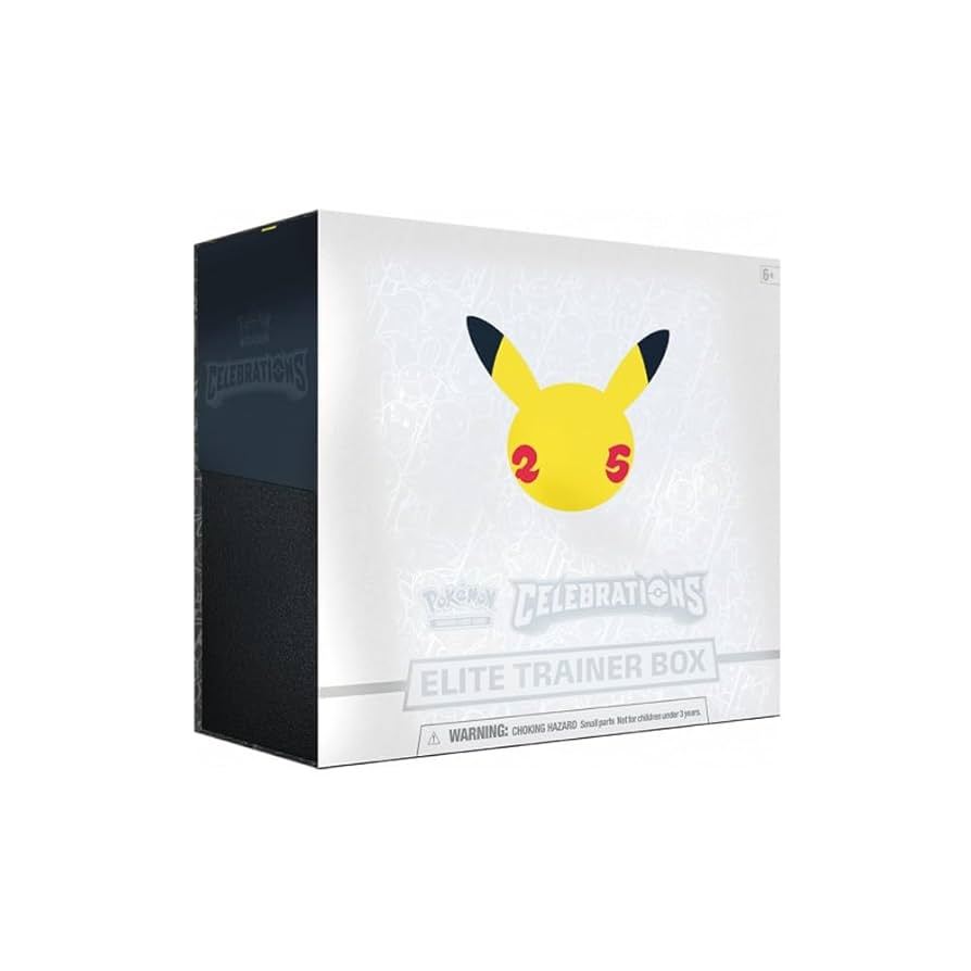 Pokemon TCG 25th Anniversary Celebrations Elite Trainer Box（美版）