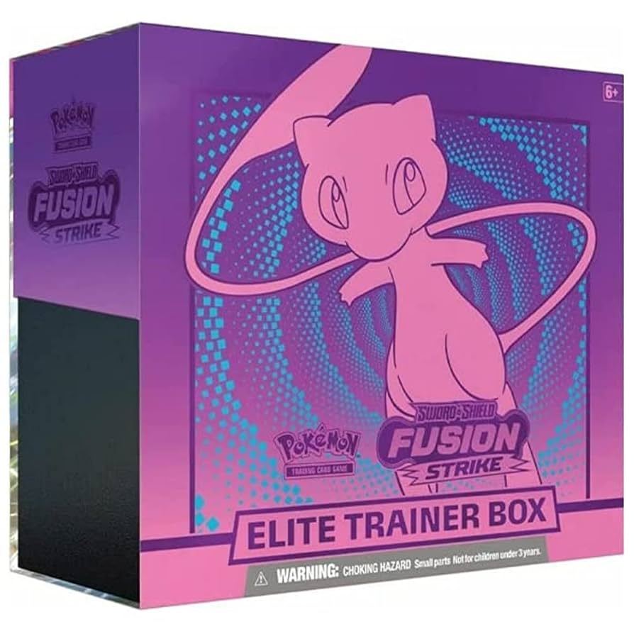 Pokemon TCG 劍與盾 SS8 Elite Trainer Box（美版）「Fusion Strike」