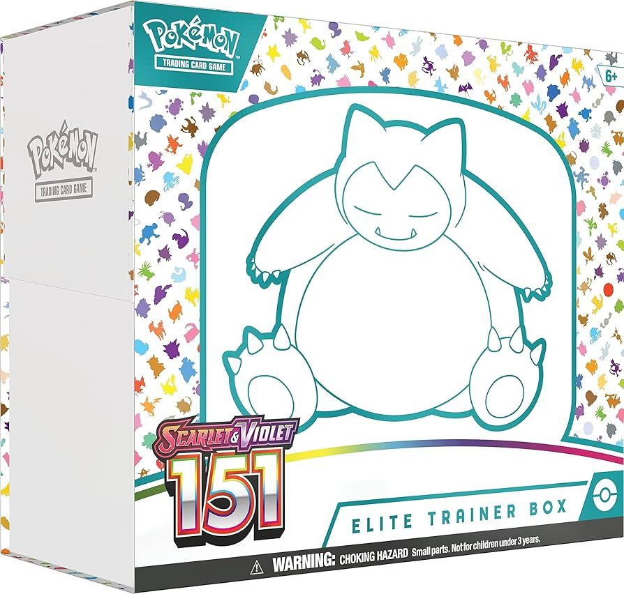 Pokemon TCG 朱與紫 SV3.5 Elite Trainer Box（美版）「151」
