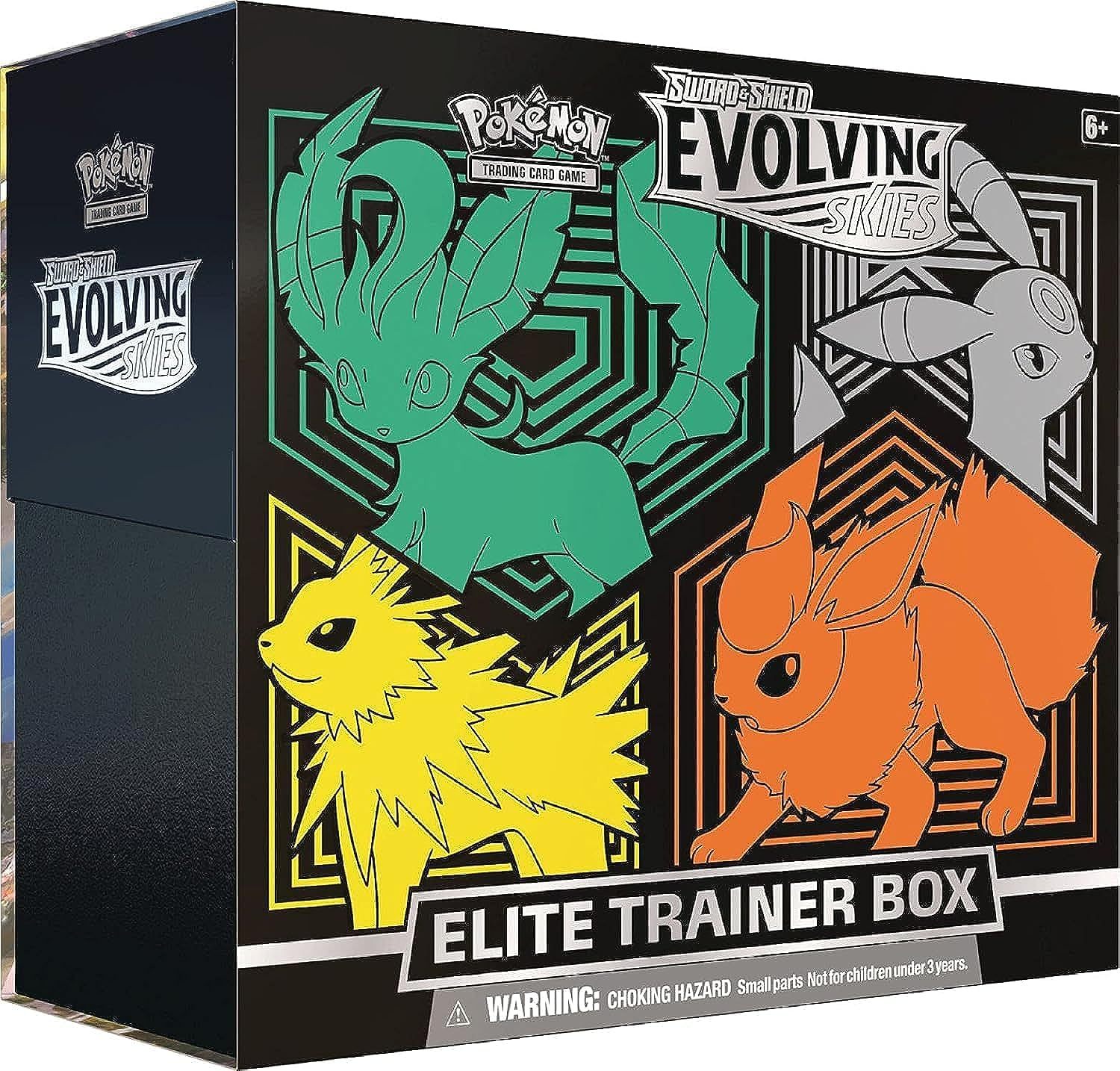Pokemon TCG 劍與盾 SS7 Elite Trainer Box（美版）「Evolving Skies」