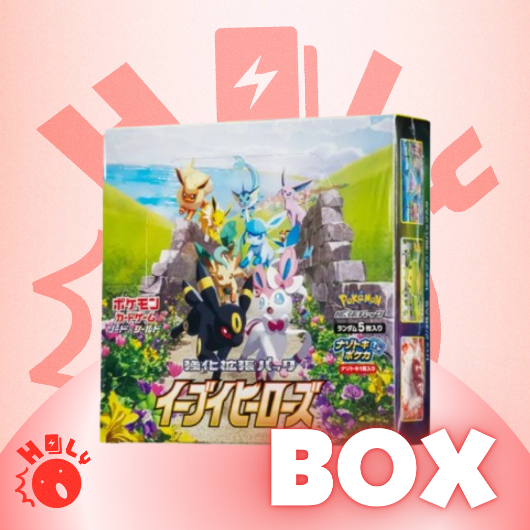 JPN Eevee Heroes Booster Box (S6A) - 30 Booster Packs