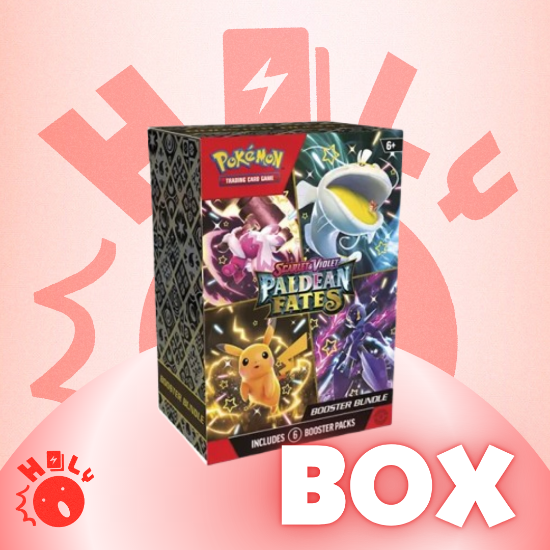 ENG Paldean Fates Booster Bundle (SV4.5) - 6 Booster Packs