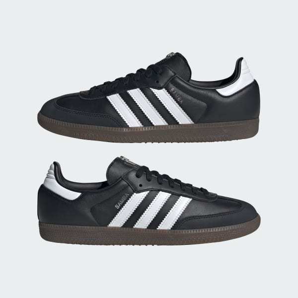 Adithtdas Samba OG Black White Gum