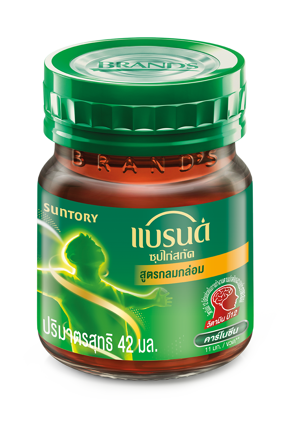 [แพ็กx2] แบรนด์ซุปไก่สกัด รสกลมกล่อม 42 มล. แพค 15x2 (30 ขวด)