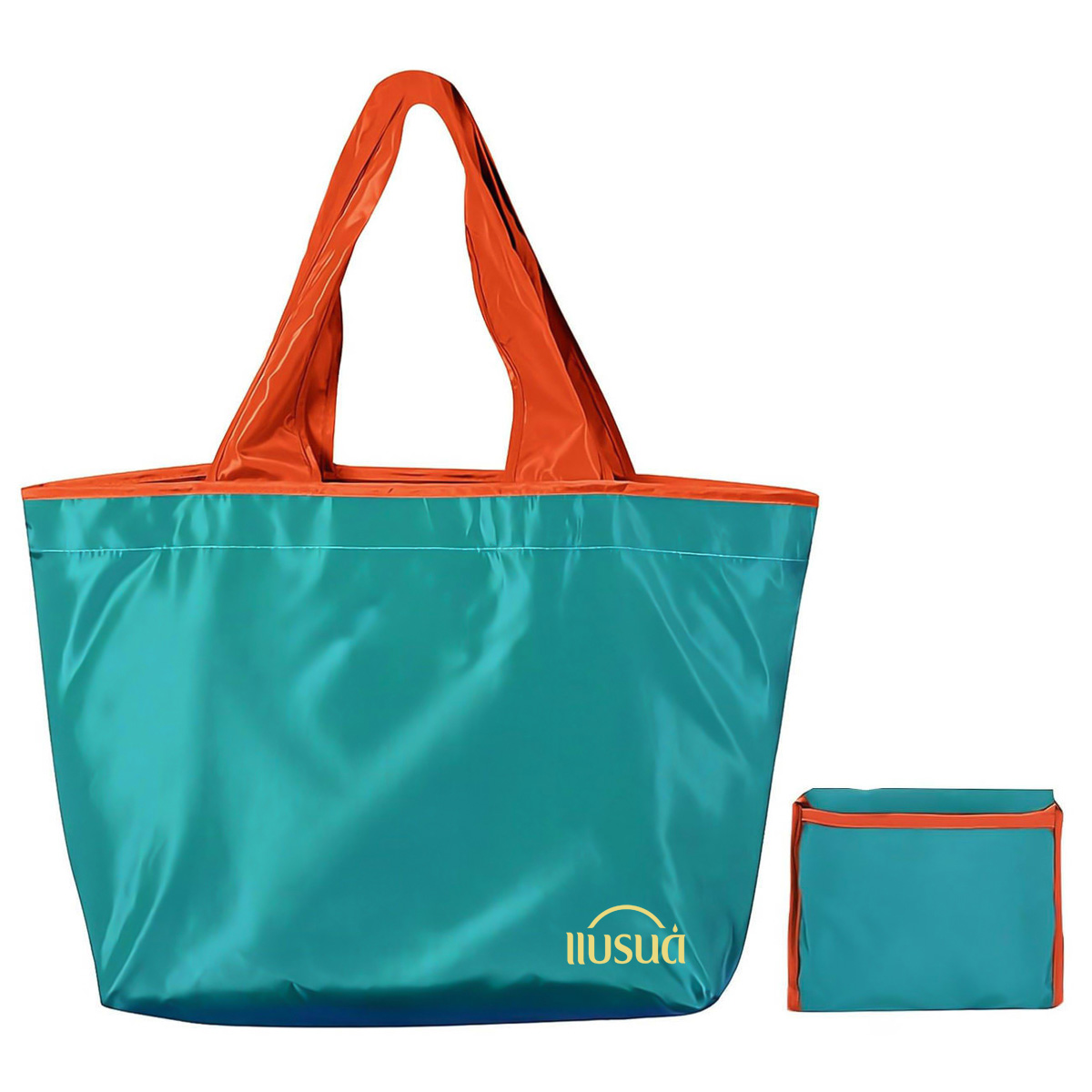 [แถมฟรี] รับฟรี! กระเป๋าแบรนด์พับได้ 1  ชิ้น (คละสี)