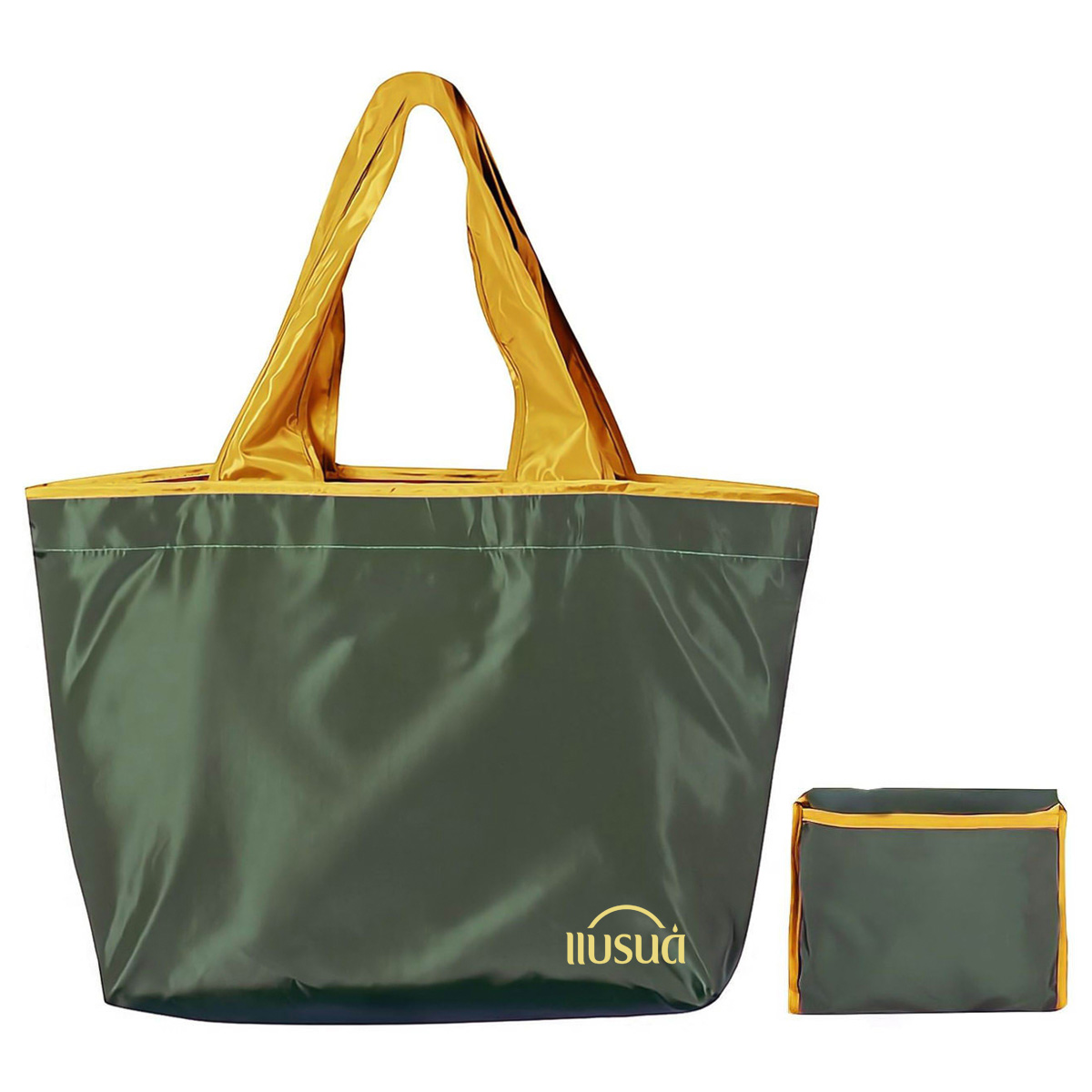 [แถมฟรี] รับฟรี! กระเป๋าแบรนด์พับได้ 1  ชิ้น (คละสี)