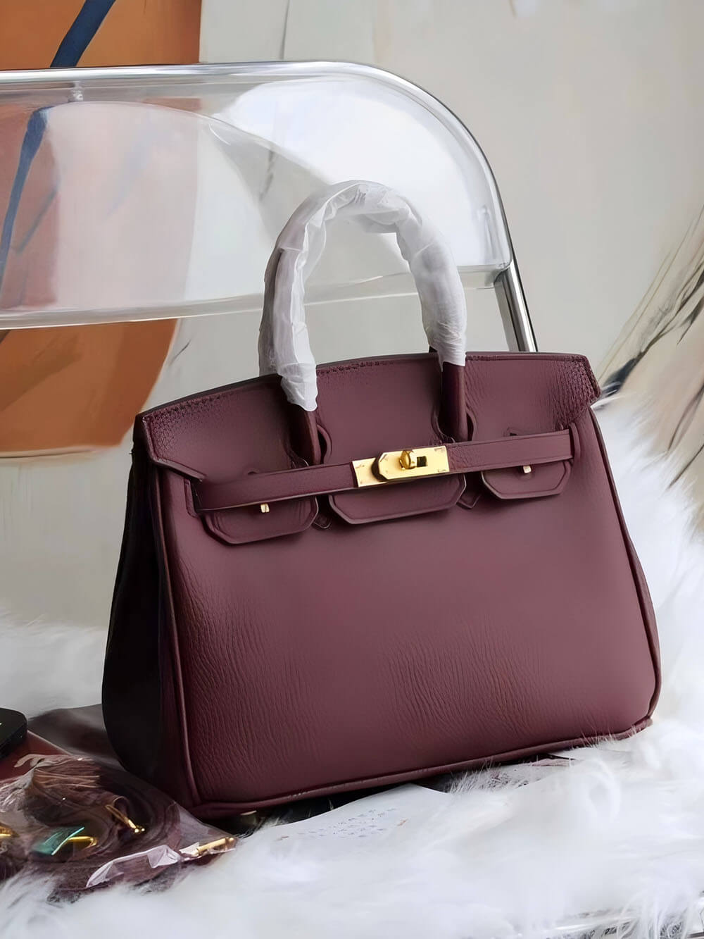 Commuter Single-Shoulder Crossbody Handbag Kelly Bag