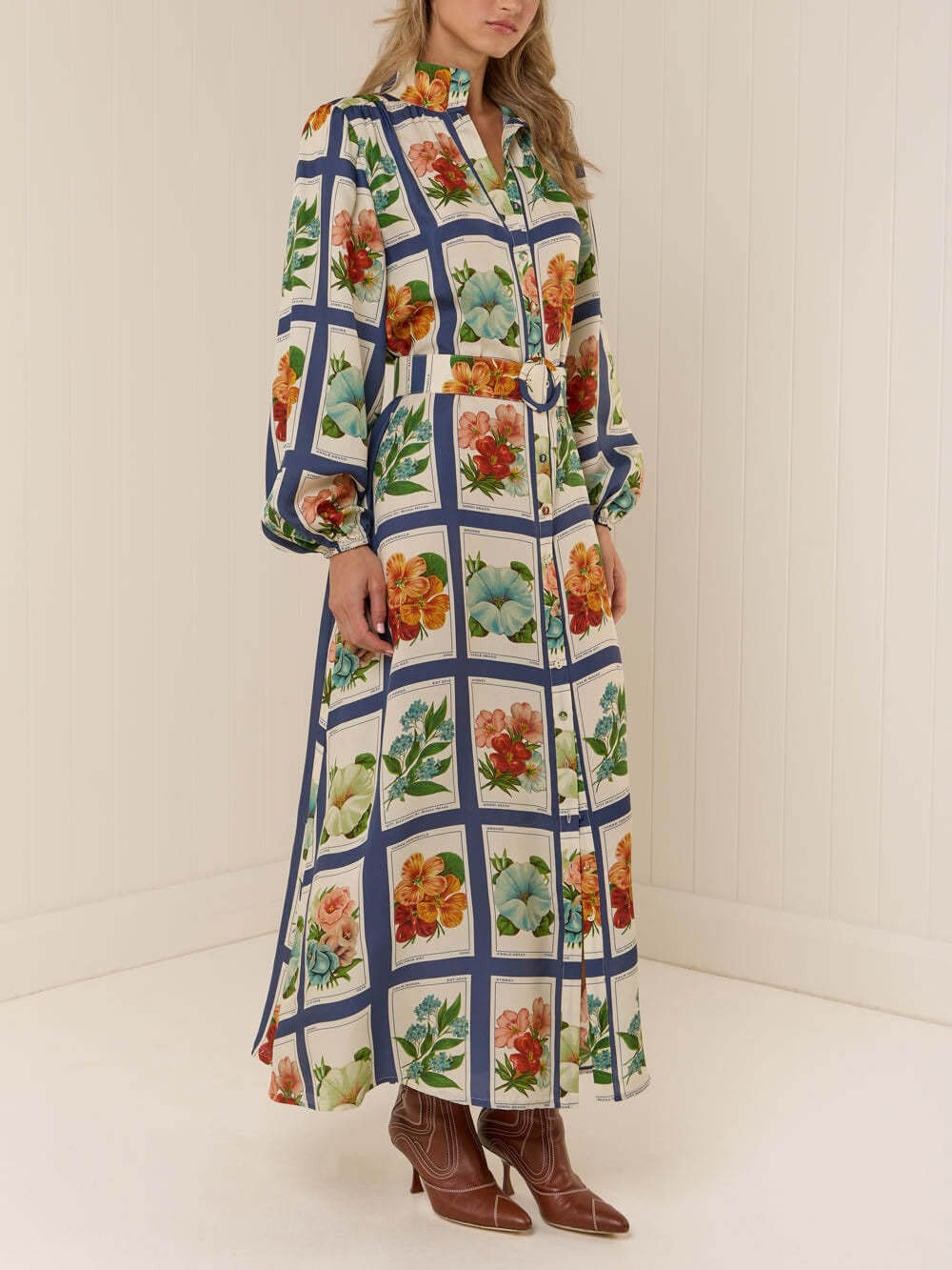 Casual Chic Linen Tie-Waist Maxi Dress