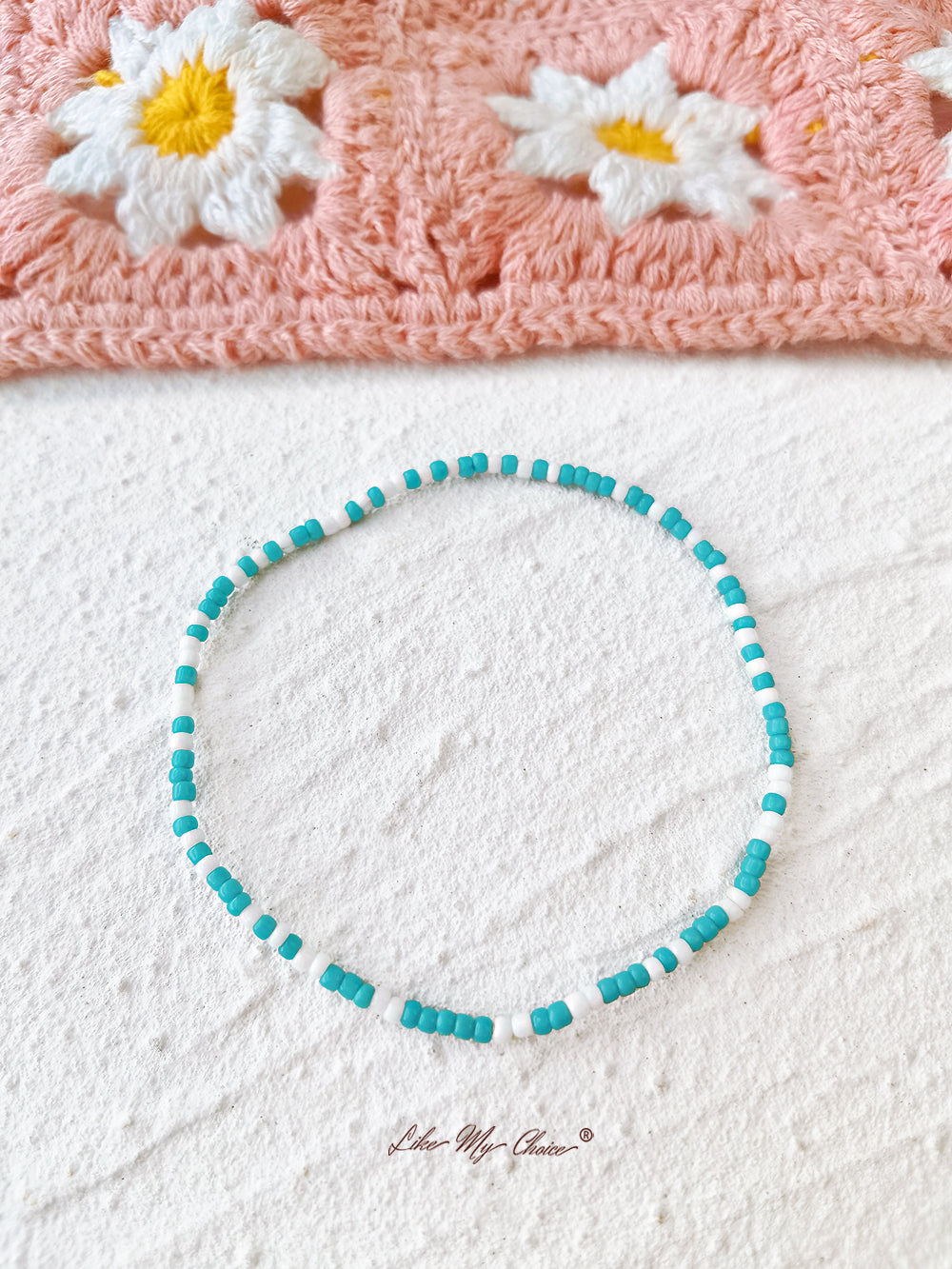 Adjustable Drawstring Beaded Bracelet Ocean Drive